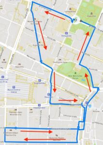 Macht Frieden Route 15.2.2025