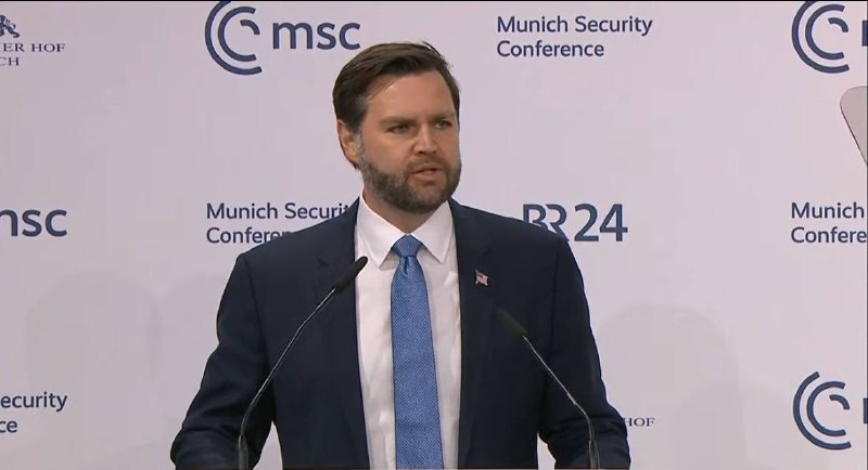 US Vizepräsident JD Vance auf der Siko