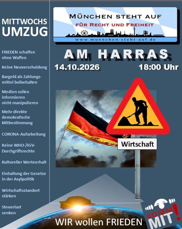 Mittwochsumzug 14.10.2026