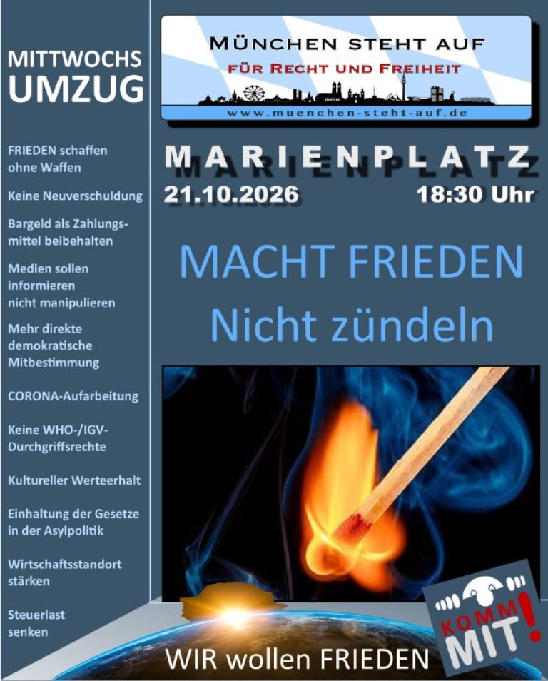 Mittwochsumzug 21.10.2026